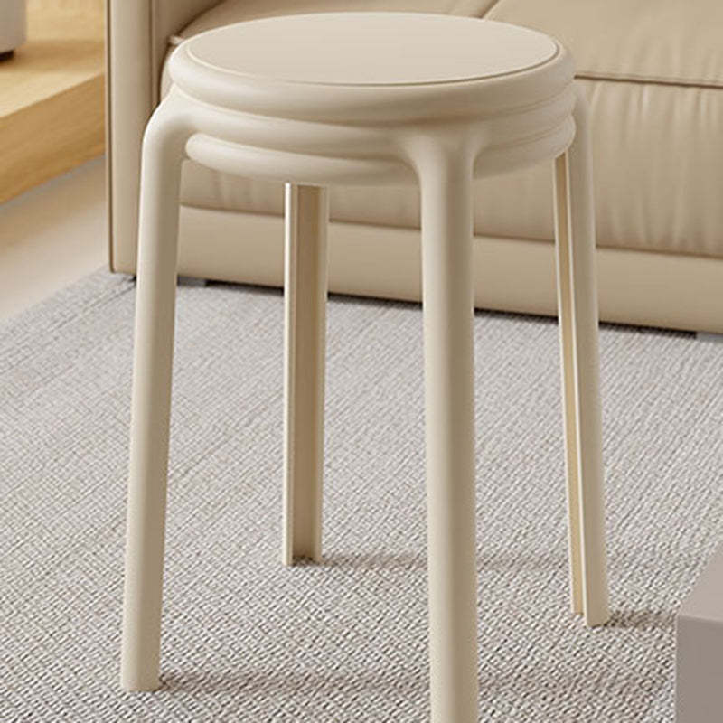 Nordic Geometric Plastic Stackable Chair