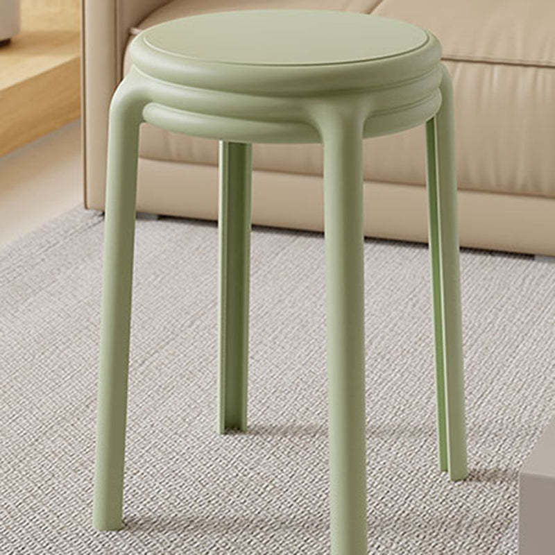 Nordic Geometric Plastic Stackable Chair