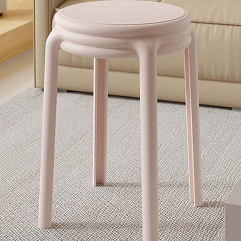 Nordic Geometric Plastic Stackable Chair