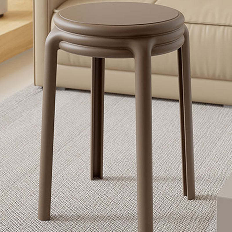 Nordic Geometric Plastic Stackable Chair