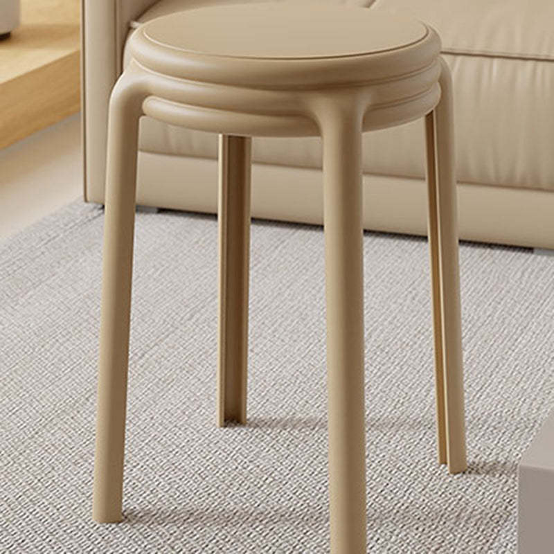 Nordic Geometric Plastic Stackable Chair