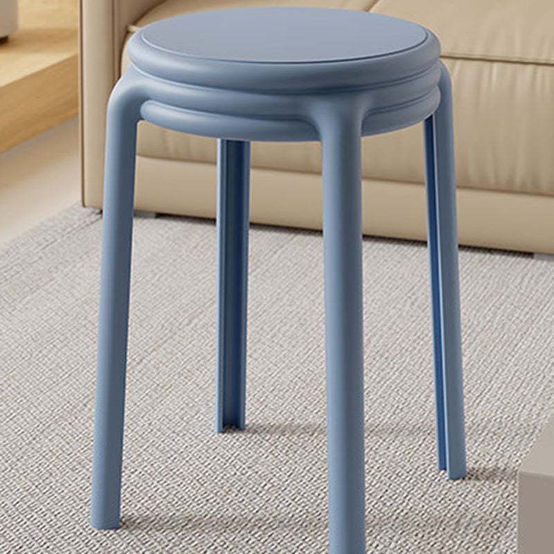 Nordic Geometric Plastic Stackable Chair