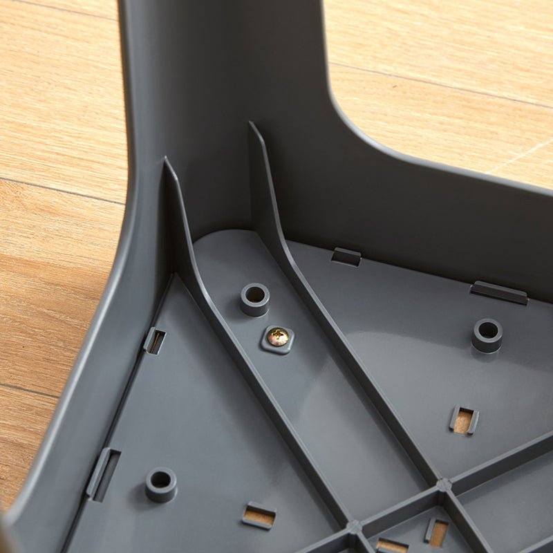 Nordic Leather Plastic Stackable Chair