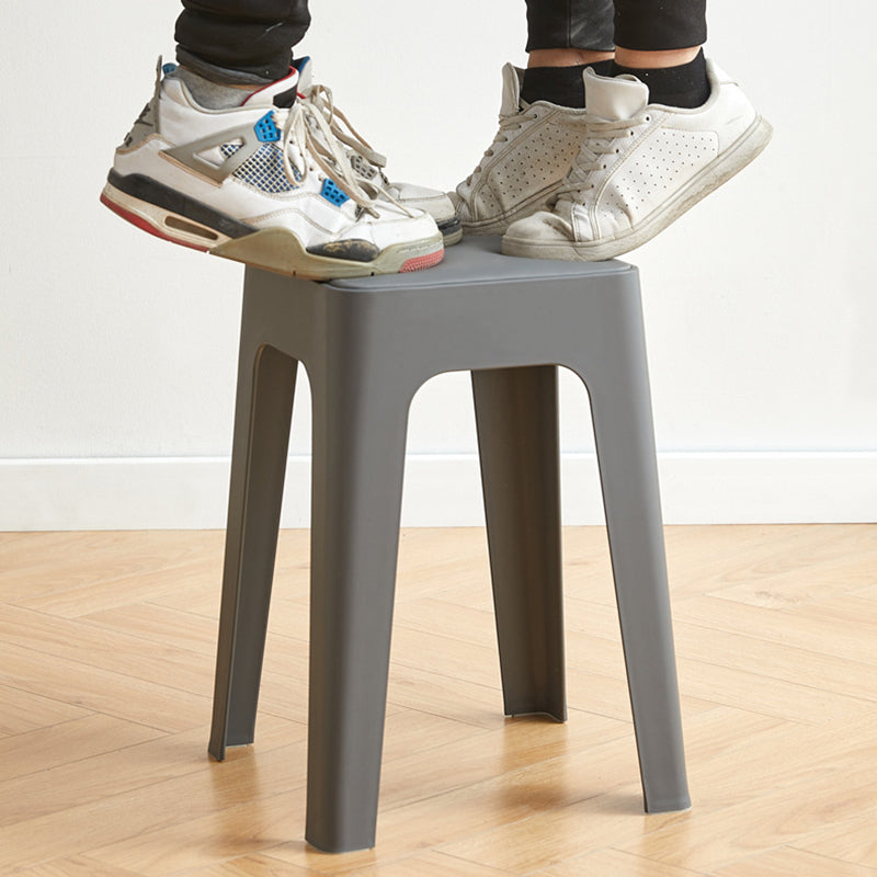 Nordic Leather Plastic Stackable Chair