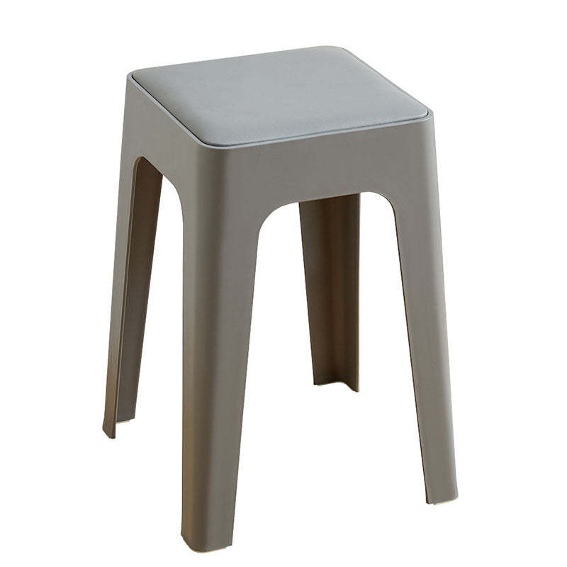 Nordic Leather Plastic Stackable Chair