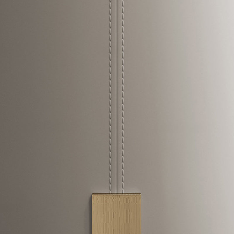 Contemporary PU Leather Metal Vanity Stool