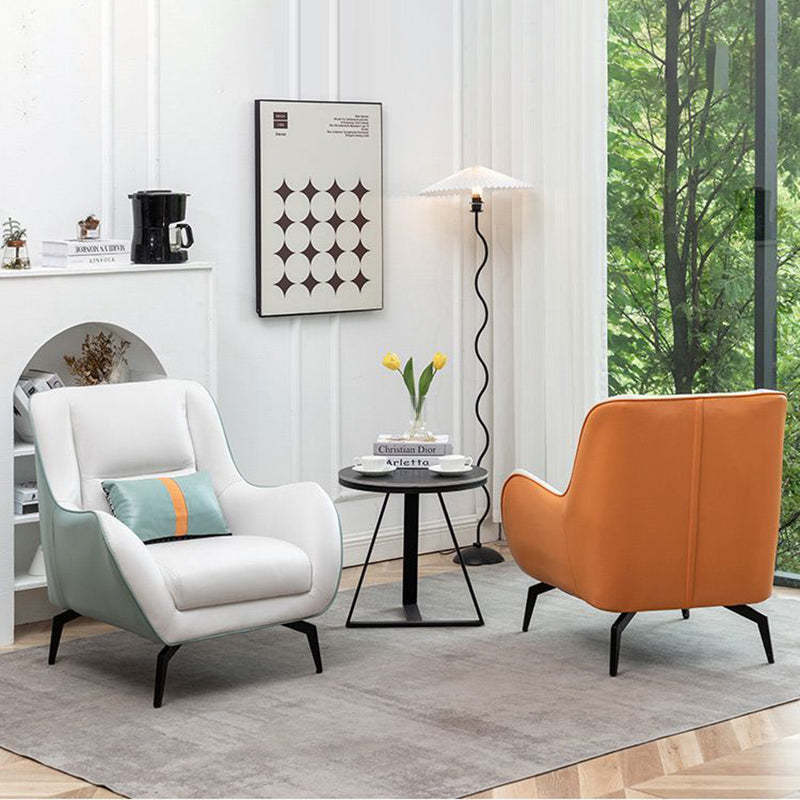 Scandinavian Fabric Upholstered Accent Chair