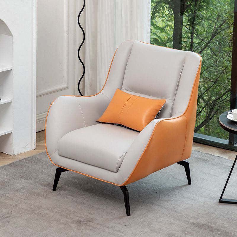 Scandinavian Fabric Upholstered Accent Chair