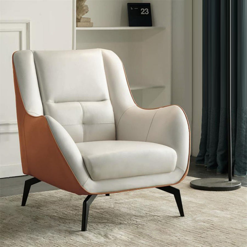 Scandinavian Fabric Upholstered Accent Chair