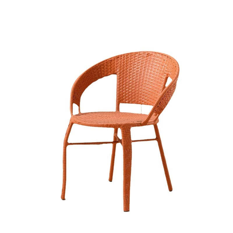 Scandinavian Rattan Stackable Dining Chair