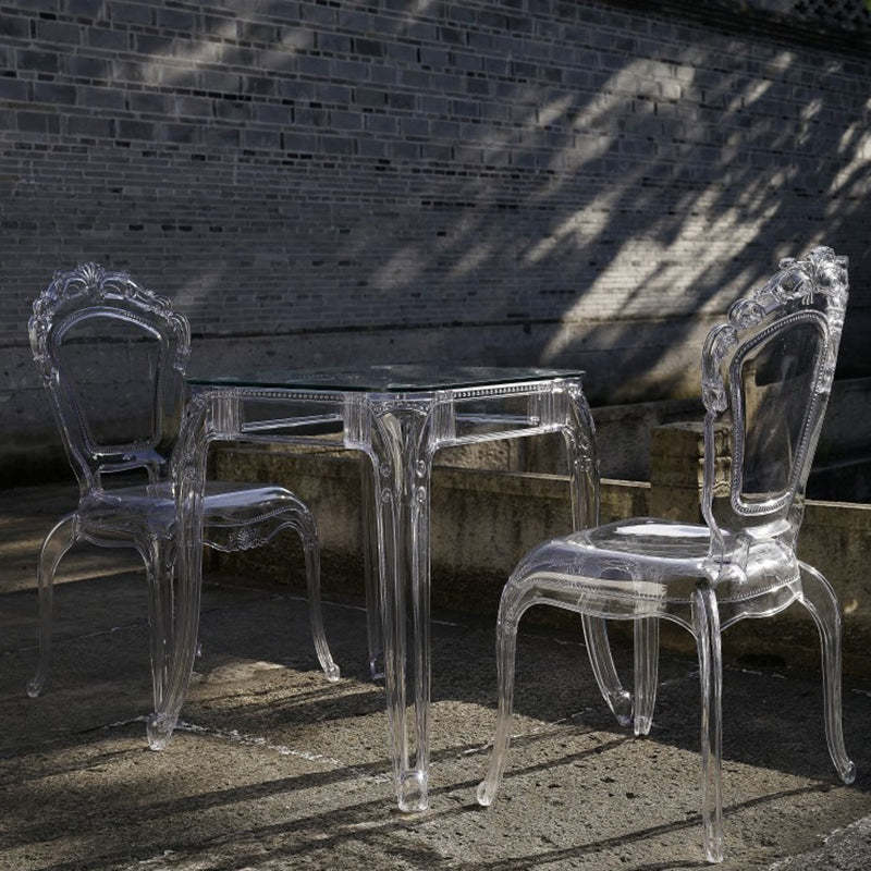 Contemporary Stackable Plastic Dining Chair