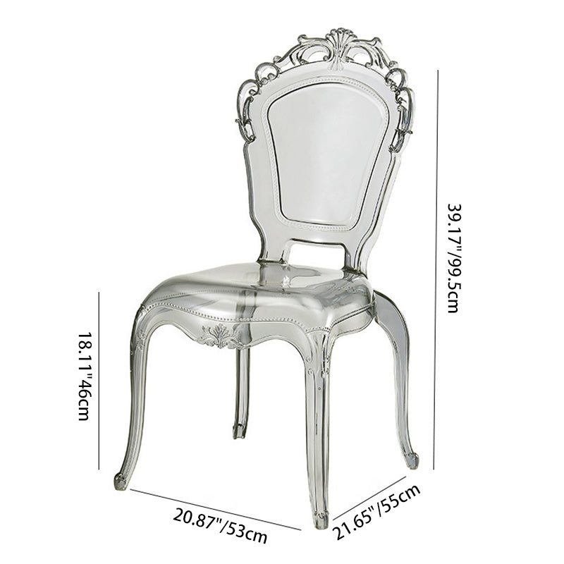 Contemporary Stackable Plastic Dining Chair