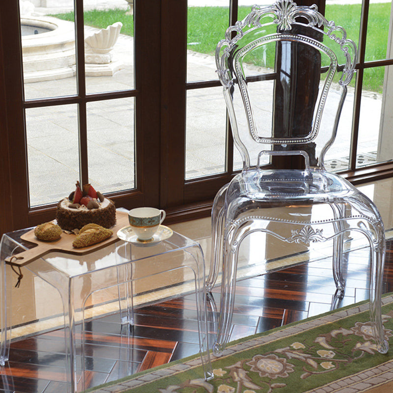 Contemporary Stackable Plastic Dining Chair