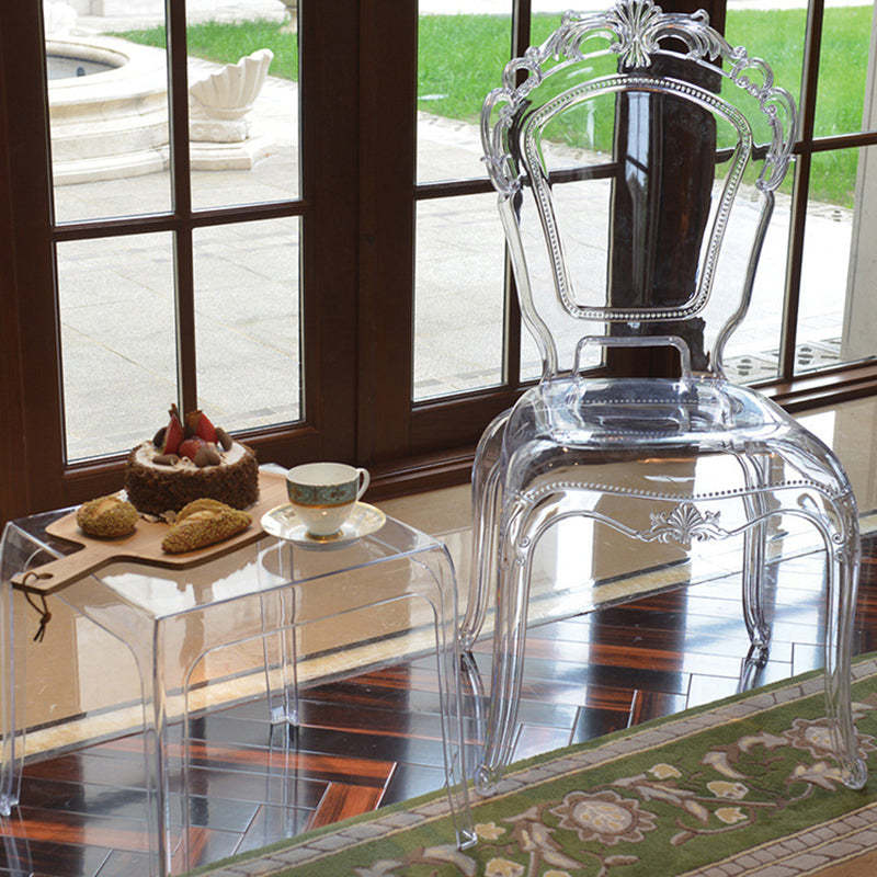 Contemporary Stackable Plastic Dining Chair