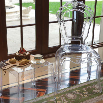 Contemporary Stackable Plastic Dining Chair