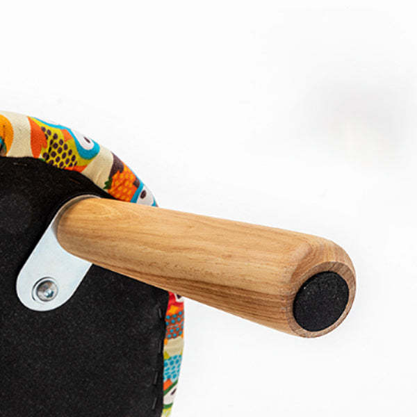 Cartoon Animal Fabric Wood Low Stool
