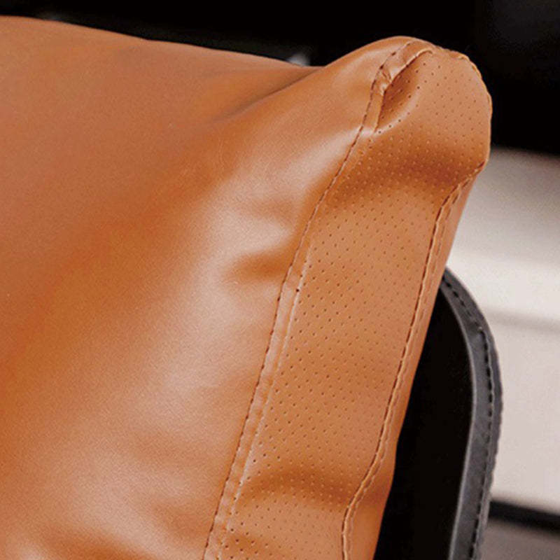 Scandinavian Microfiber Leather Accent Chair