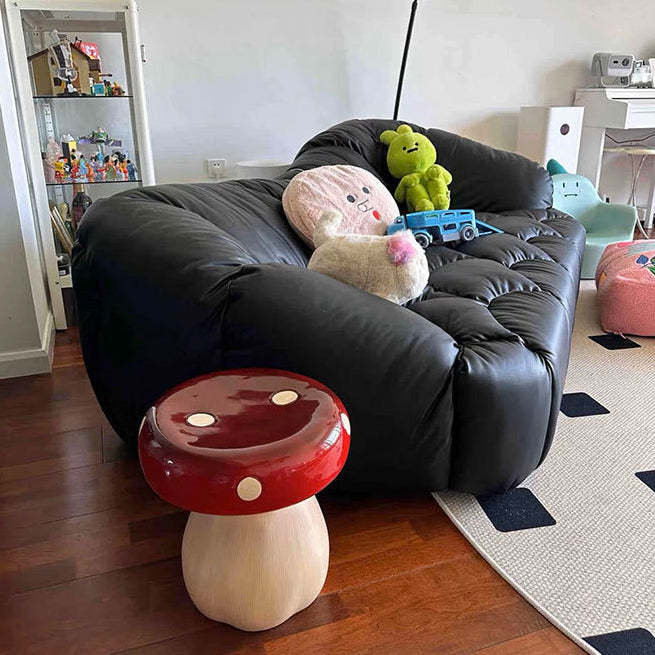 Mushroom Resin Low Stool
