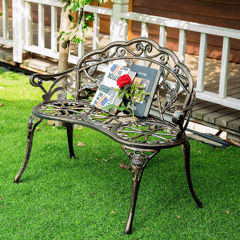 Industrial Die-Cast Aluminum Waterproof Bench — Black