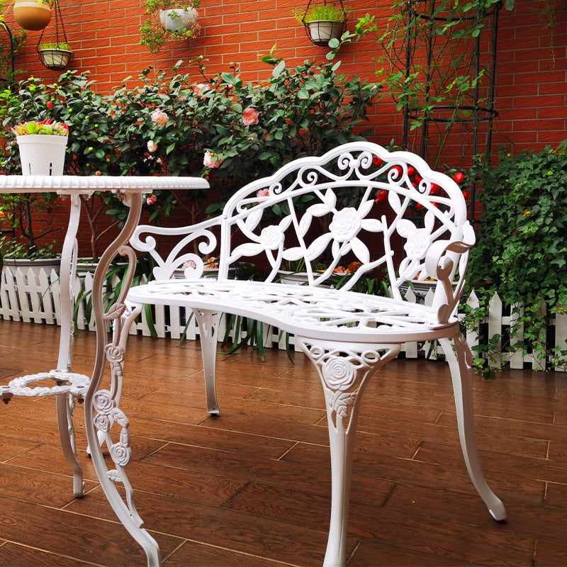 Industrial Die-Cast Aluminum Waterproof Bench — Bronze