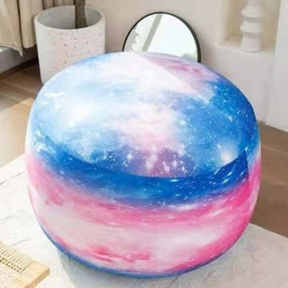 Watermelon Print Fabric Low Stool — A