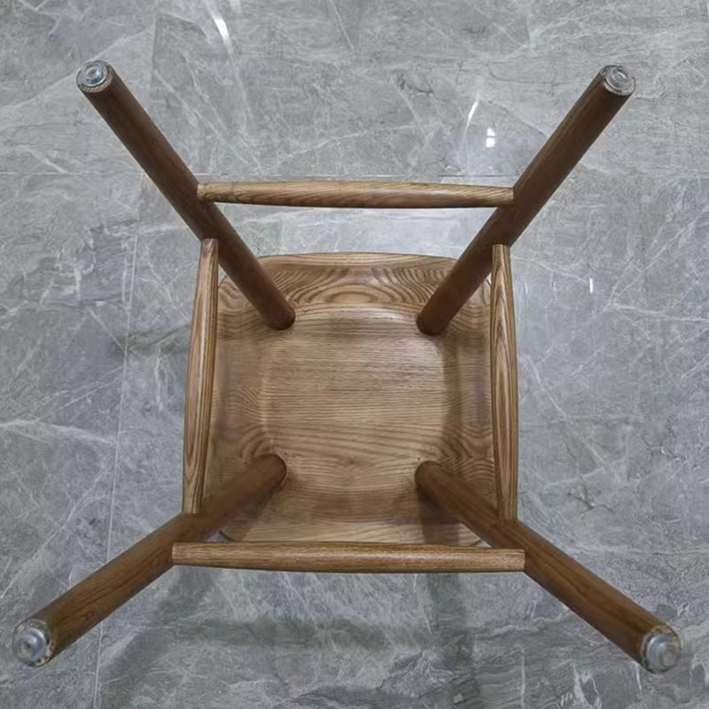 Japanese Corrugated Wood Bar Stool
