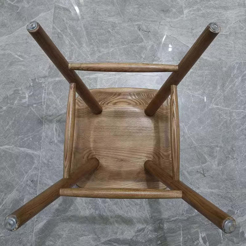 Japanese Corrugated Wood Bar Stool