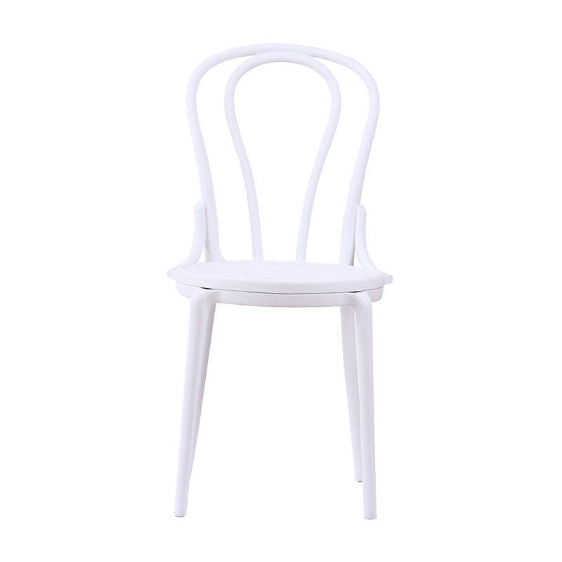 Scandinavian Round Plastic Dining Chair