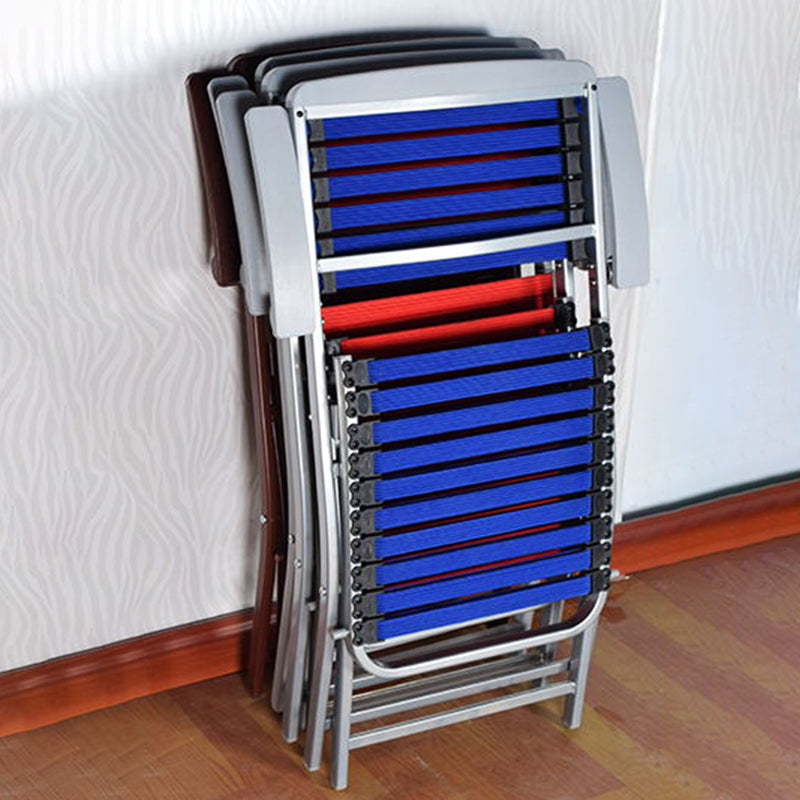 Contemporary Woven Rubber Alloy Dining Chair