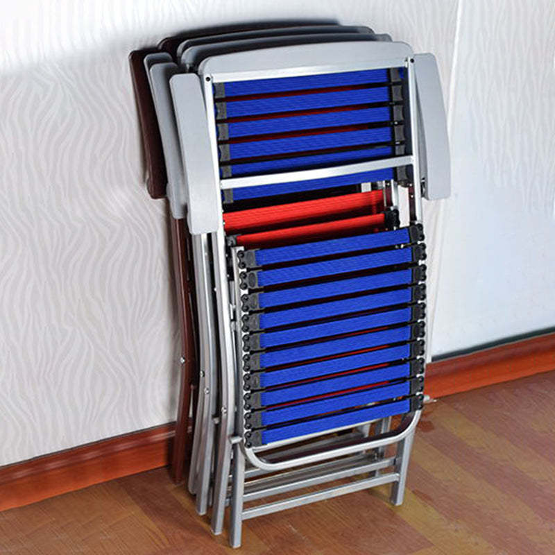 Contemporary Woven Rubber Alloy Dining Chair