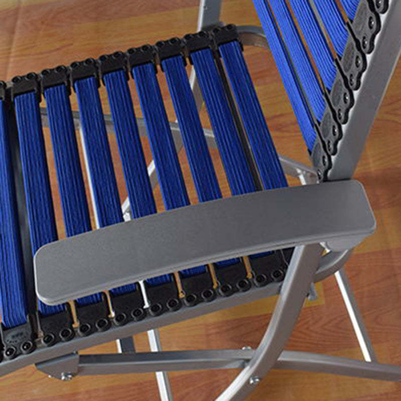 Contemporary Woven Rubber Alloy Dining Chair