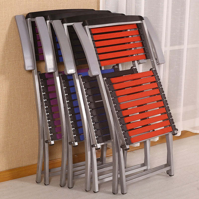 Contemporary Woven Rubber Alloy Dining Chair