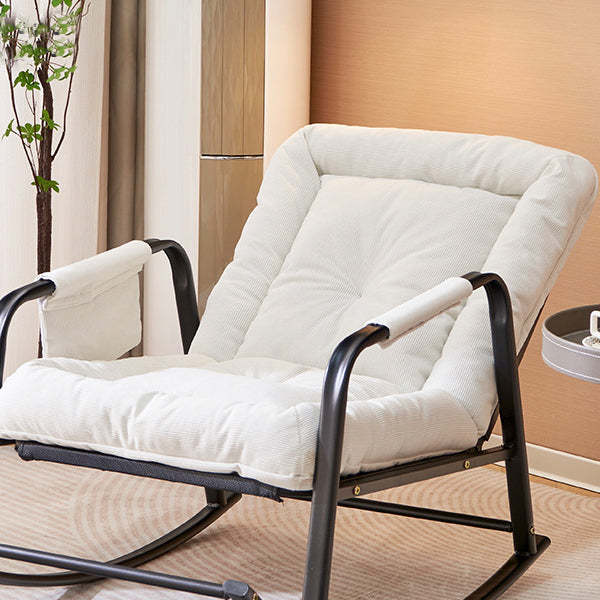 Contemporary Corduroy Reclining Accent Chair