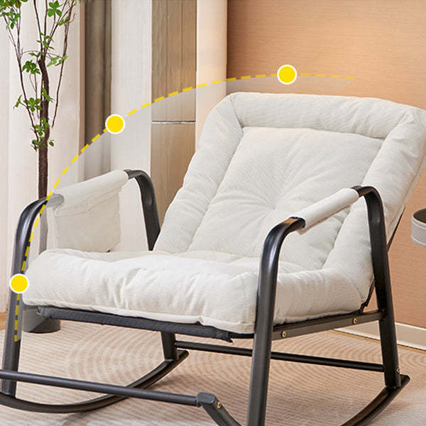Contemporary Corduroy Reclining Accent Chair