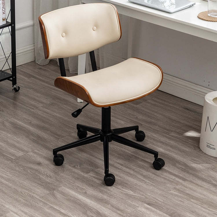 Contemporary PU Leather Swivel Desk Chair