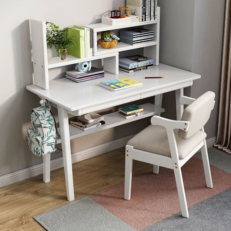 Fabric Upholstered Wood Dining Chair