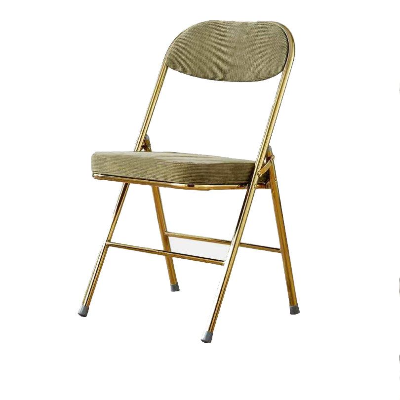 Nordic Velvet Foldable Vanity Stool