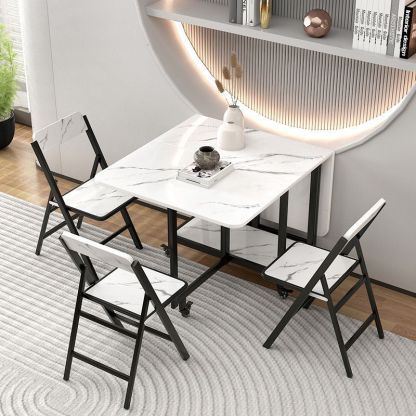 Modern Solid Wood Melamine Foldable Dining Chair