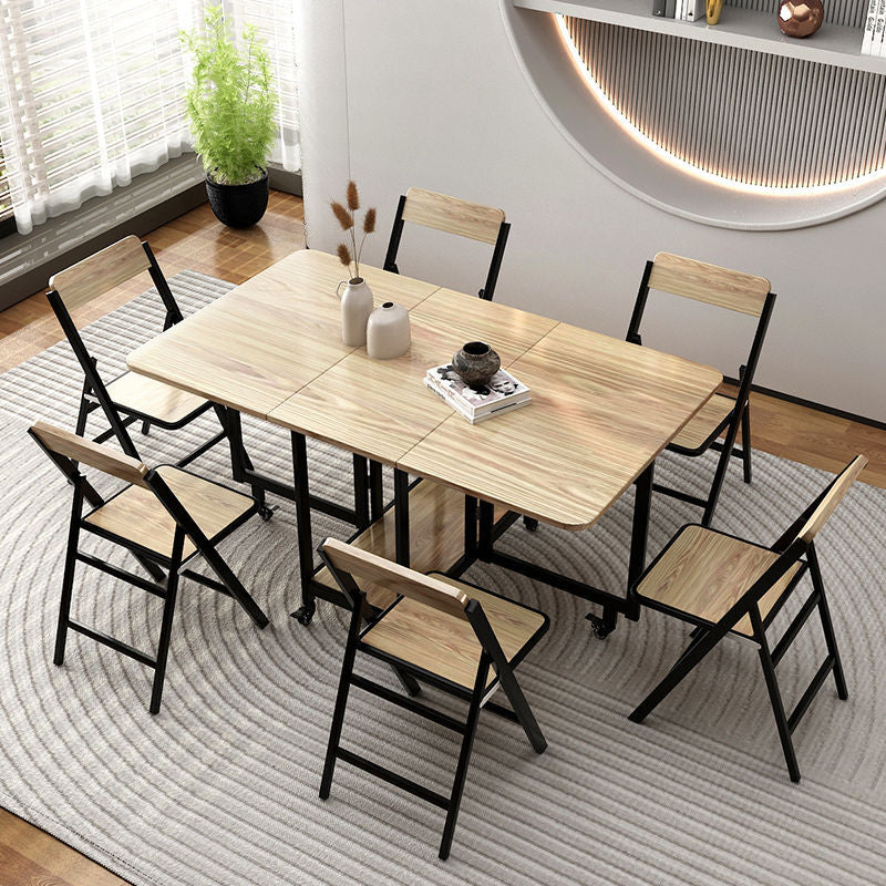 Modern Solid Wood Melamine Foldable Dining Chair