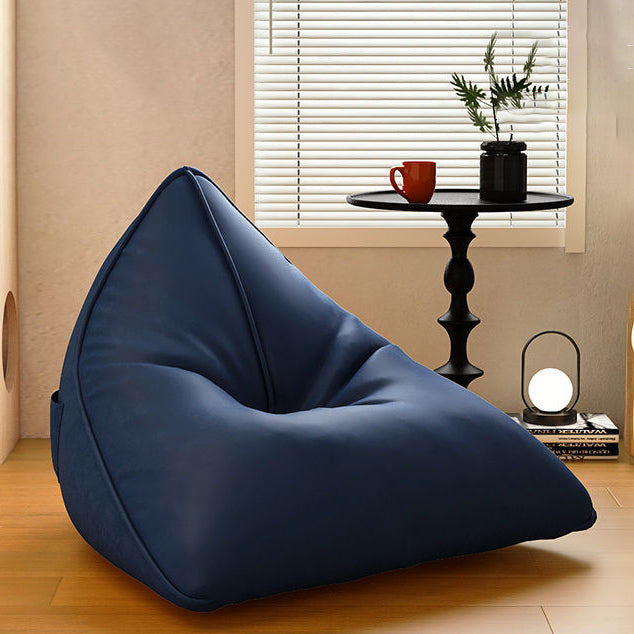 Scandinavian Triangle Tech Fabric Bean Bag Recliner