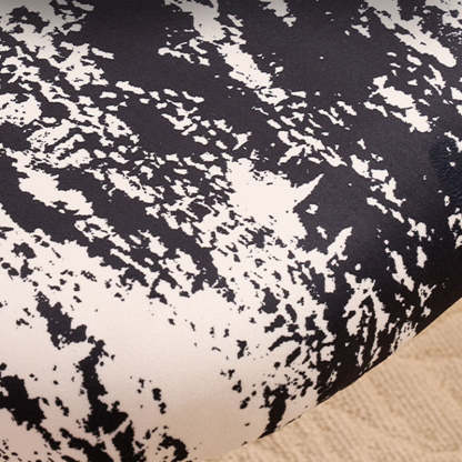 Contemporary Printed Flannel Solid Wood Vanity Stool — C / Metal Legs