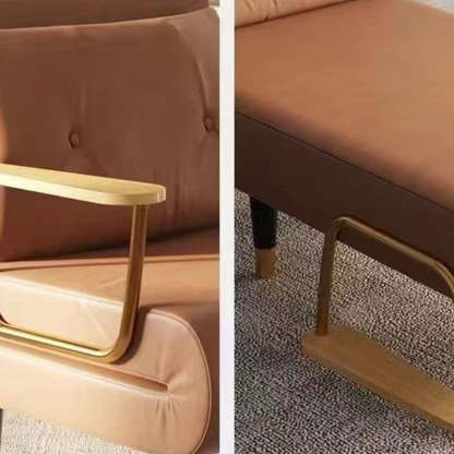 Contemporary Tech Fabric Accent Chair Sofa