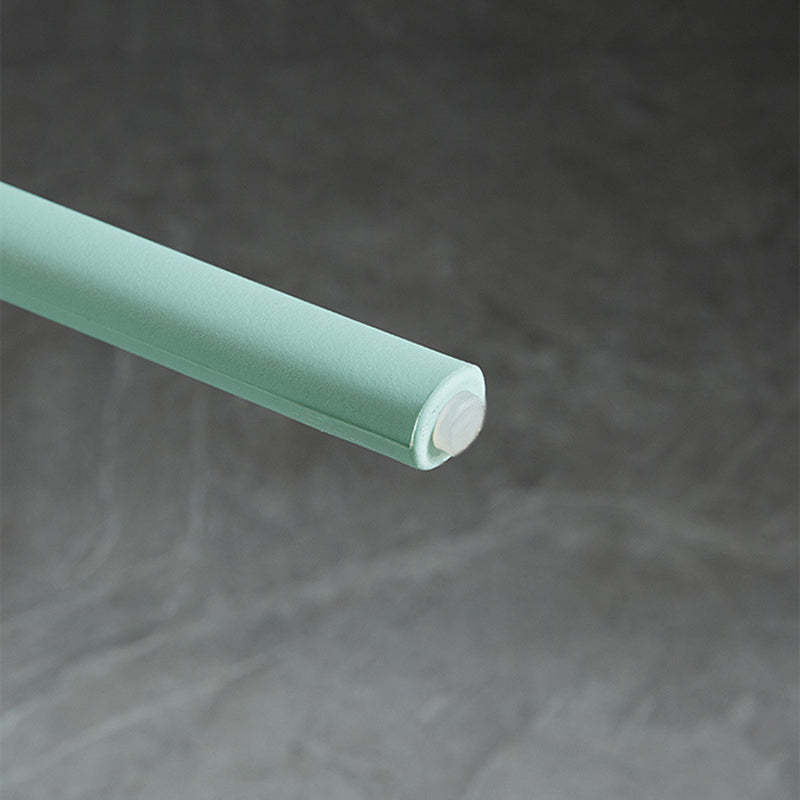 Nordic Plastic Stackable Dining Chair — Light Green