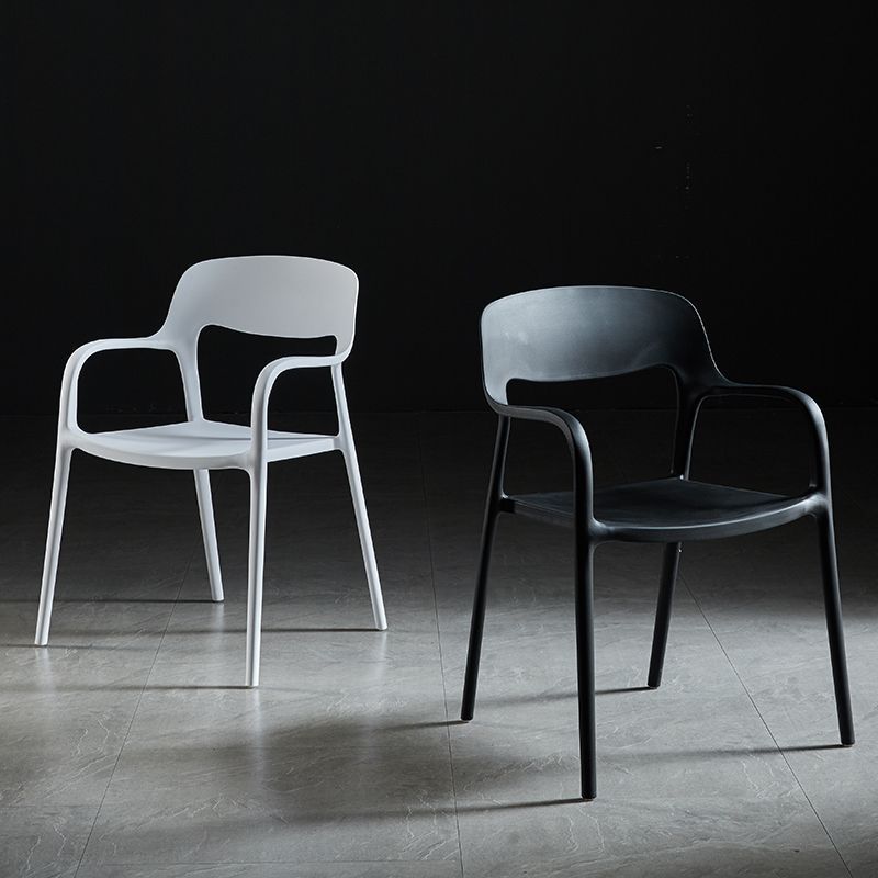 Nordic Plastic Stackable Dining Chair