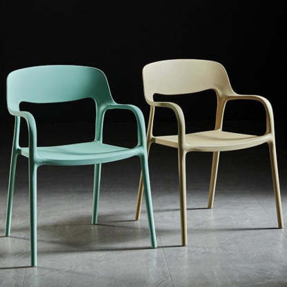 Nordic Plastic Stackable Dining Chair