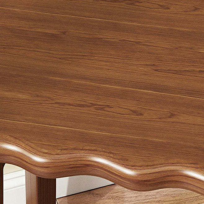 Biscuit Wood Stackable Low Stool