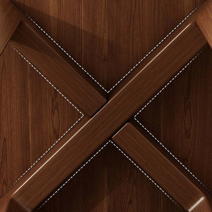 Biscuit Wood Stackable Low Stool