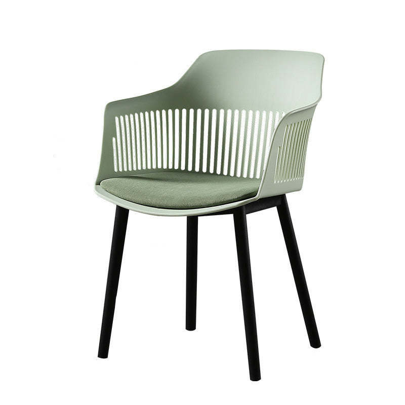 Nordic Plastic Steel Frame Dining Chair