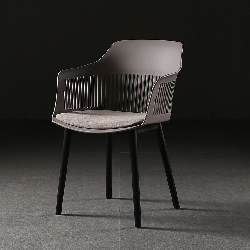 Nordic Plastic Steel Frame Dining Chair