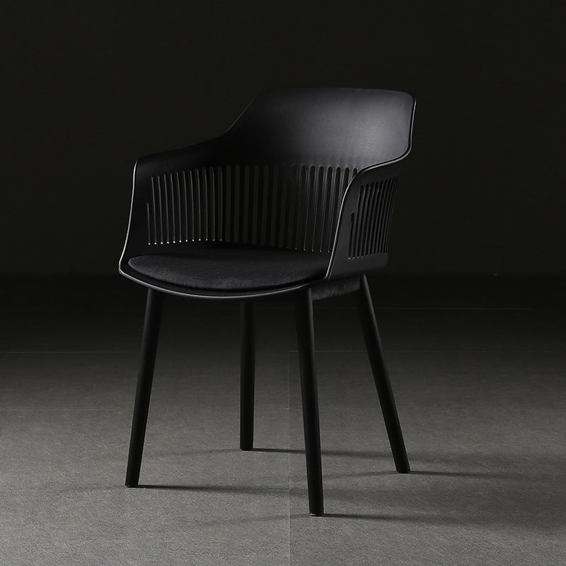 Nordic Plastic Steel Frame Dining Chair